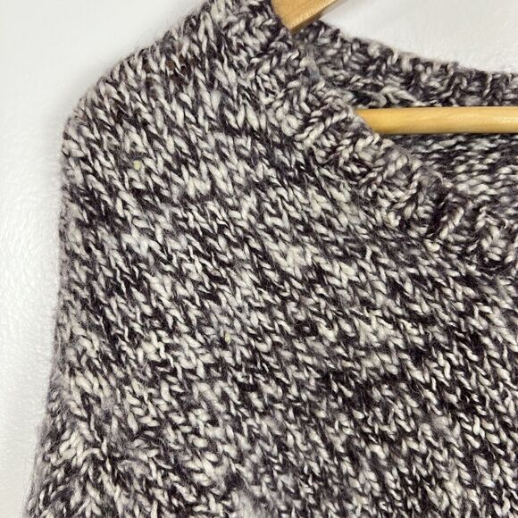 SKYR Women’s Vintage Chunky Fuzzy Mottled Mohair Wool Blend Sweater Warm XL Y2K - Picture 4 of 16